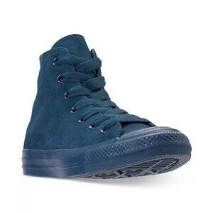 Rare Unisex Chuck Taylor All Star Suede Mono Color High Top Casual Sneakers 7W5M